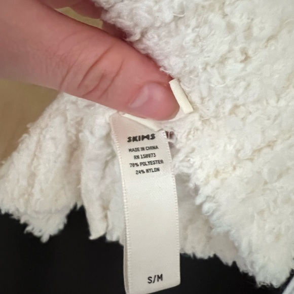 SKIMS S/M cream tank top cozy knit - Picture 4 of 4